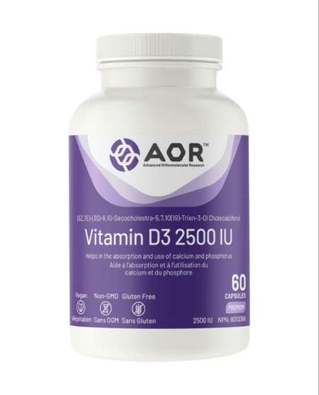 AOR - Vitamin D3 2500IU