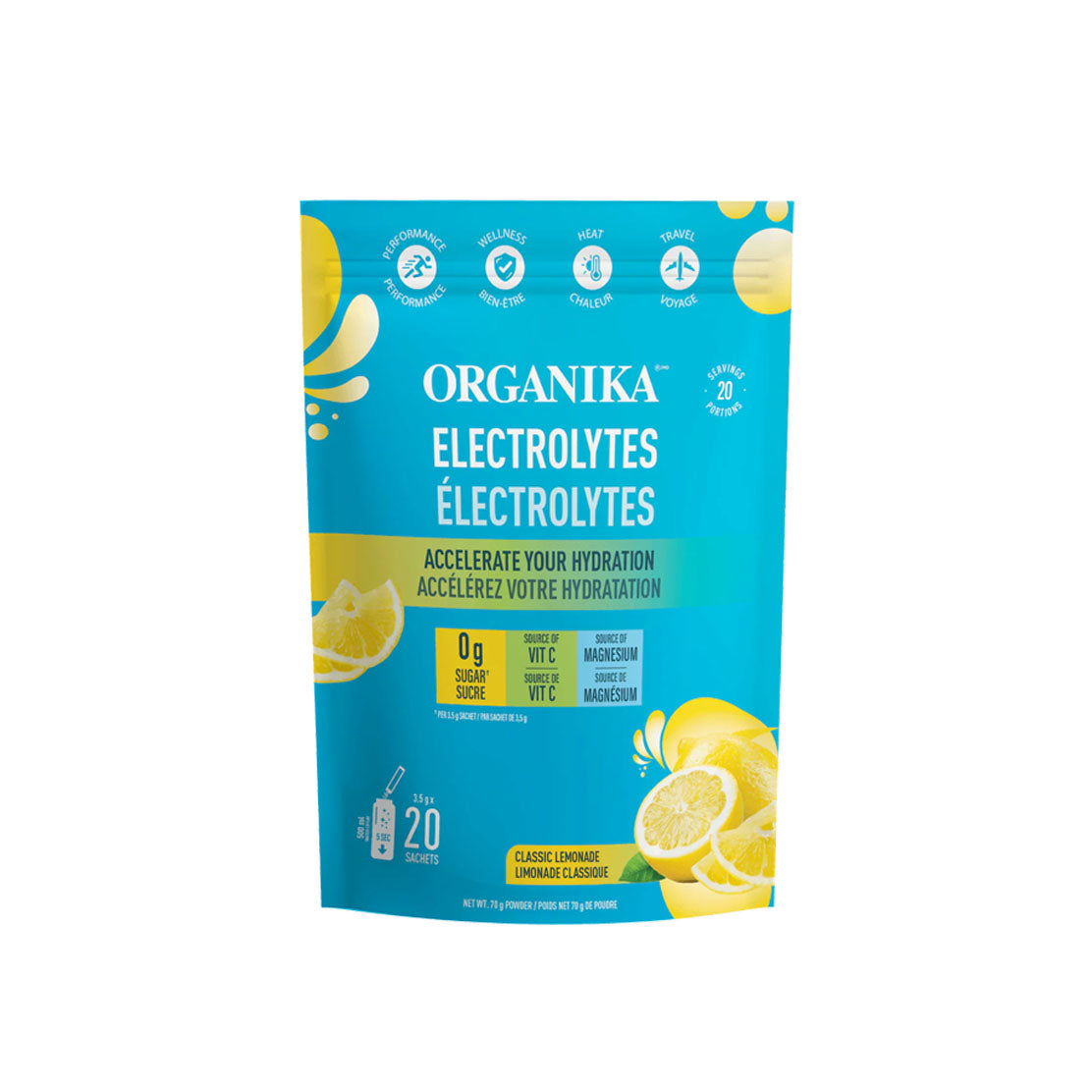 Organika - Electrolytes Sachets (20 Pack)