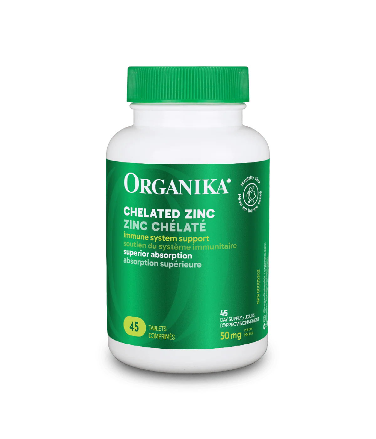 Organika - Chelated Zinc
