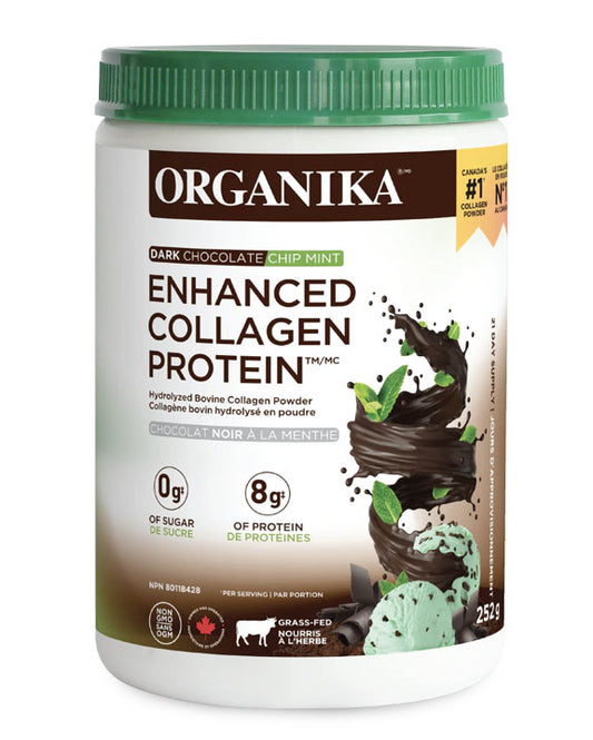 Organika - Enhanced Collagen - Peppermint Chocolate
