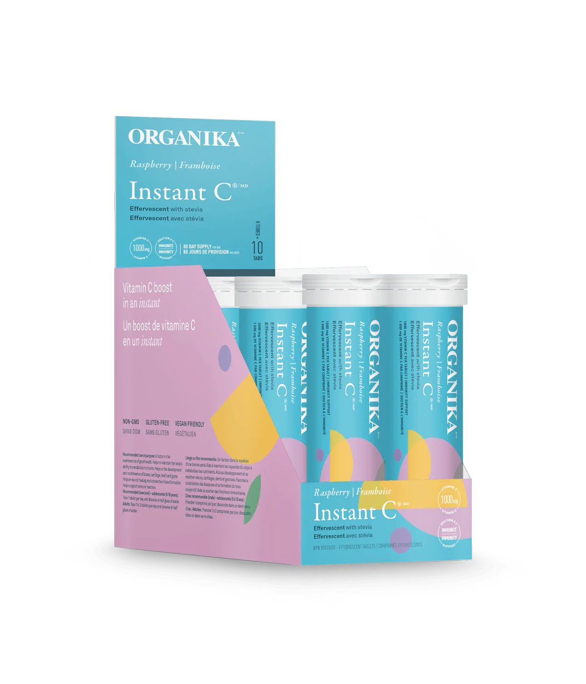 Organika - Instant C (Box Pack of 8 Tubes)