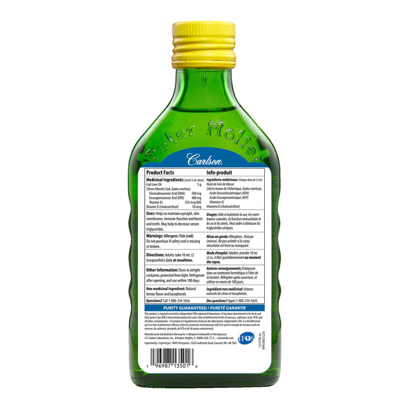 Carlson - Cod Liver Oil