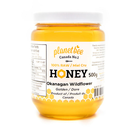 Planet Bee - Okanagan Wildflower 100% Raw
