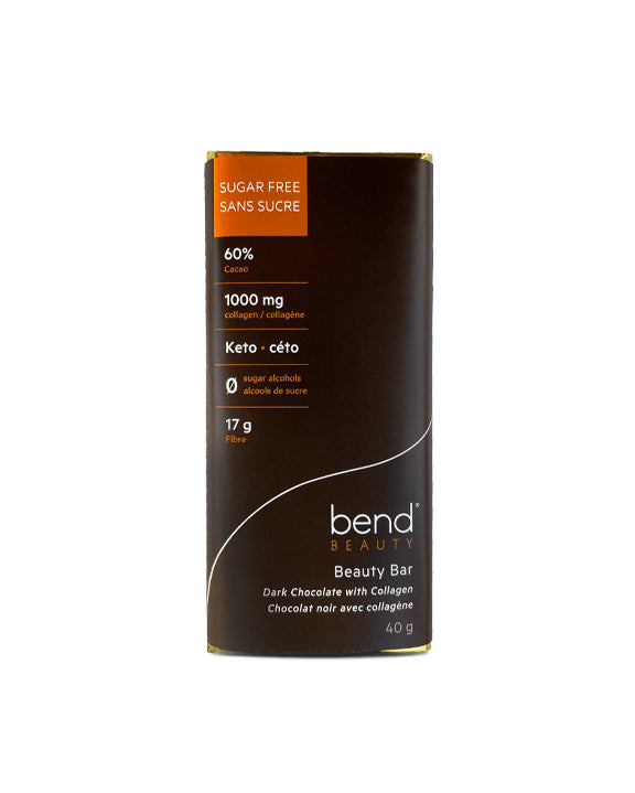 Bend - The Beauty Bar: Sugar Free Chocolate with Marine Collagen