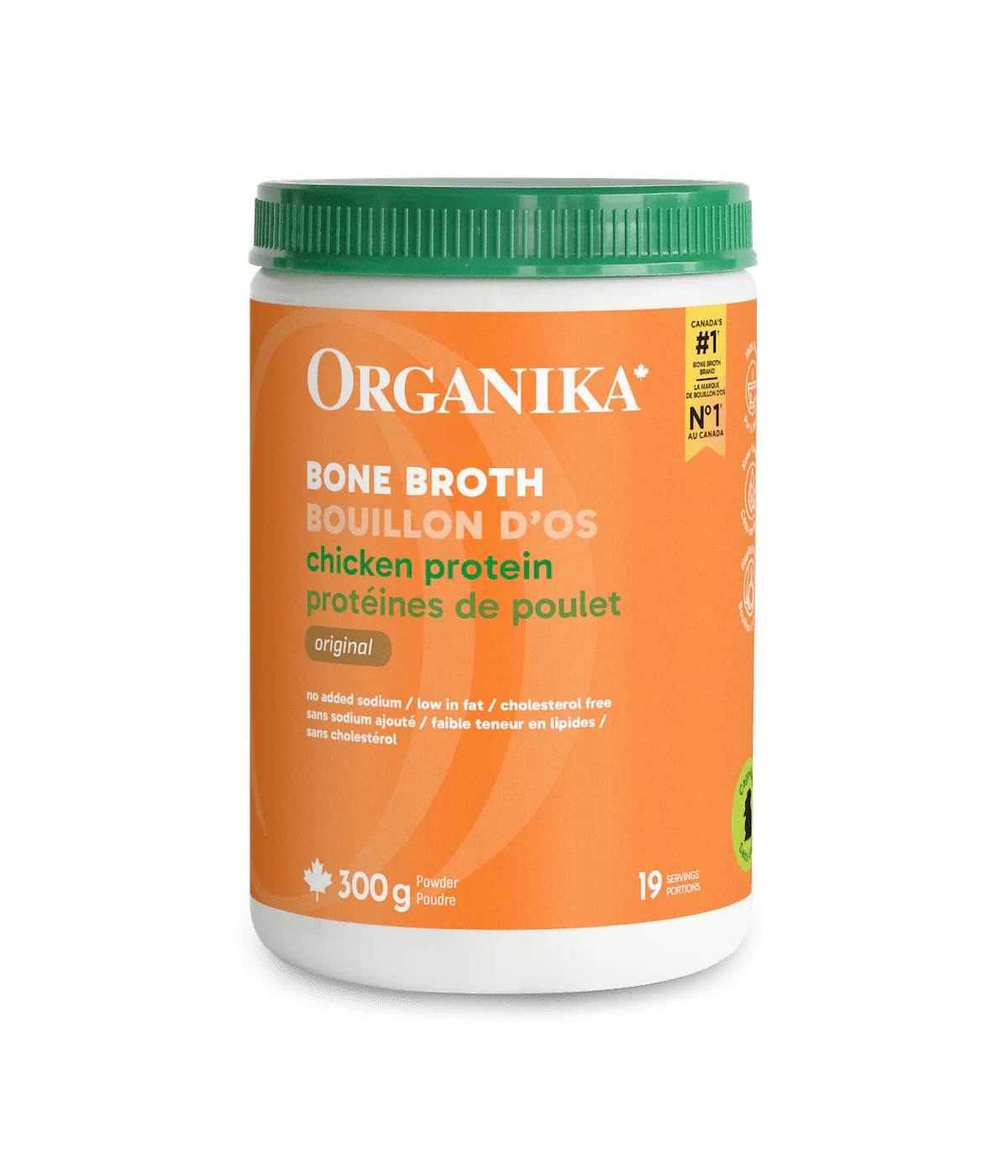 Organika - Chicken Bone Broth Protein Powder