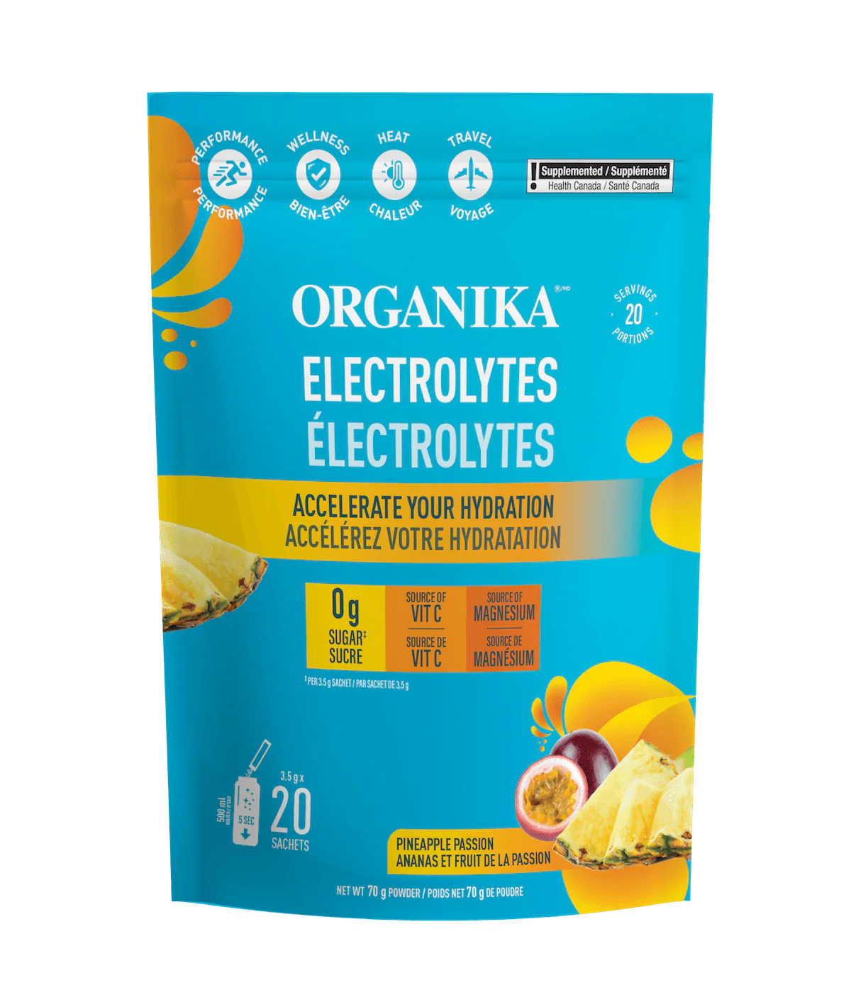Organika - Electrolytes Sachets (20 Pack)