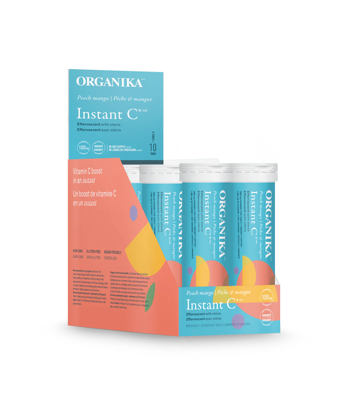 Organika - Instant C (Box Pack of 8 Tubes)