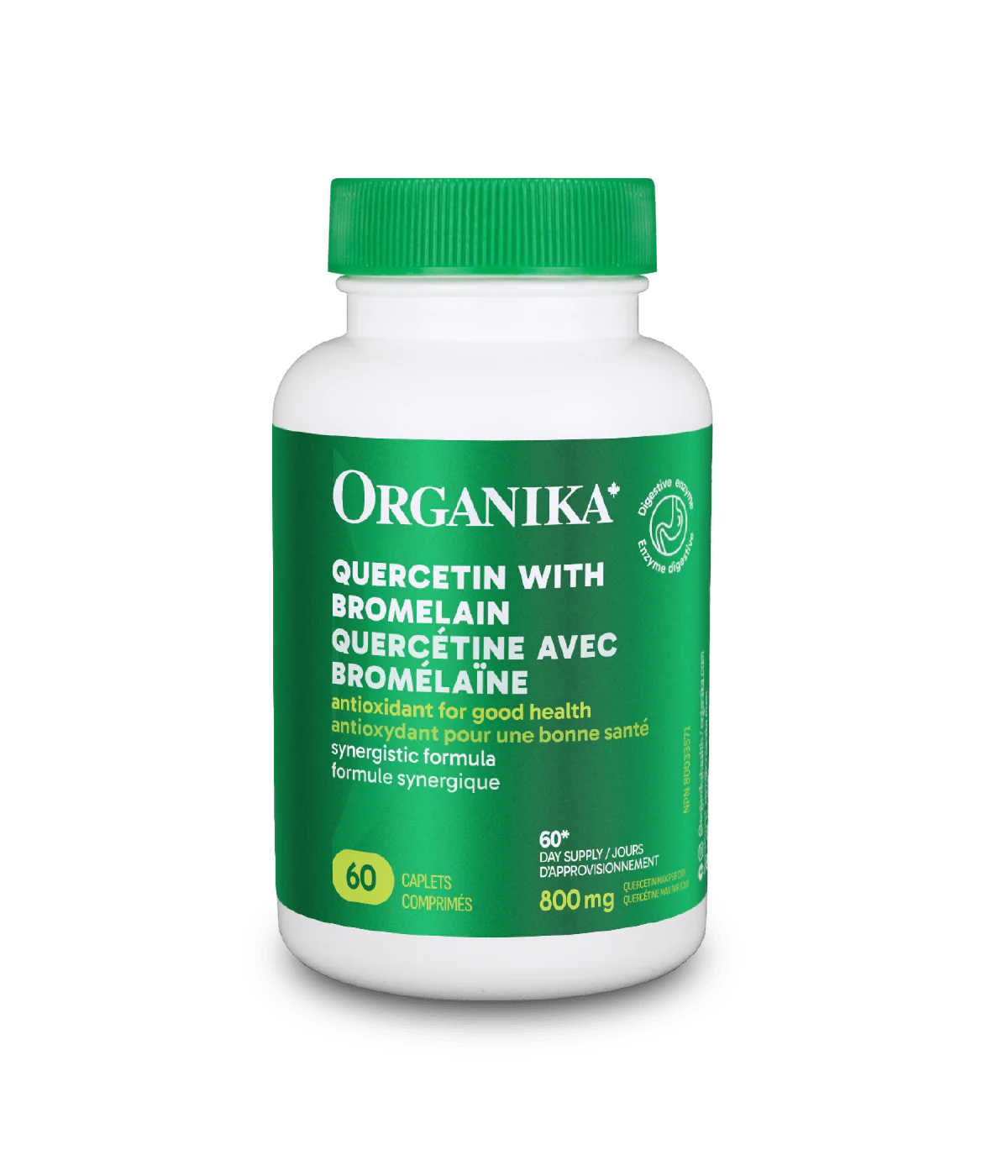 Organika - Quercetin with Bromelain